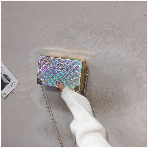 laser box square bag women fashion small chain shoulder bag flower lock clutch female small laser crossbody
laser box square bag women fashion small chain shoulder bag flower lock clutch female small laser crossbody