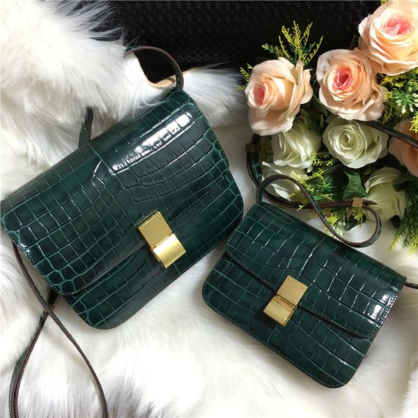 blooming2020 handbags decent crocodile pattern leather tofu cowhide small square retro shoulder diagonal flight attendant bag
blooming2020 handbags decent crocodile pattern leather tofu cowhide small square retro shoulder diagonal flight attendant bag