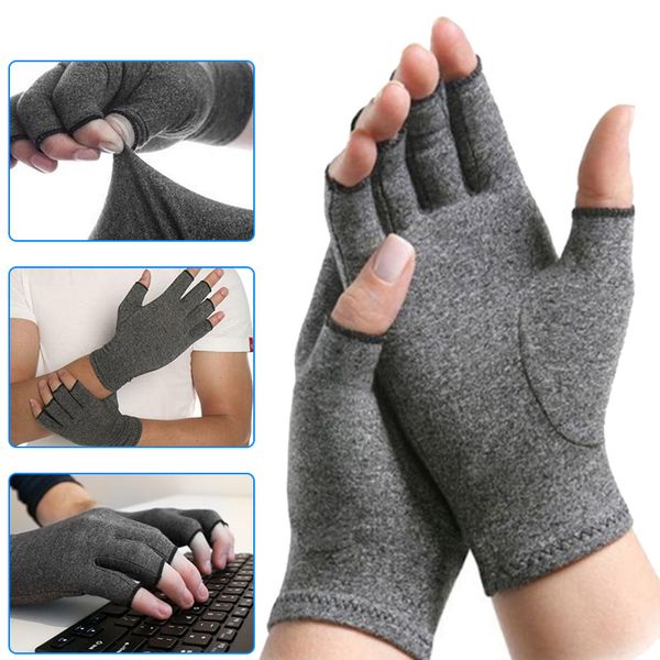 wrist support 1 pair men women compression arthritis gloves elastic breathable cotton joint pain relief therapy wristband, Black;red
wrist support 1 pair men women compression arthritis gloves elastic breathable cotton joint pain relief therapy wristband, Black;red
