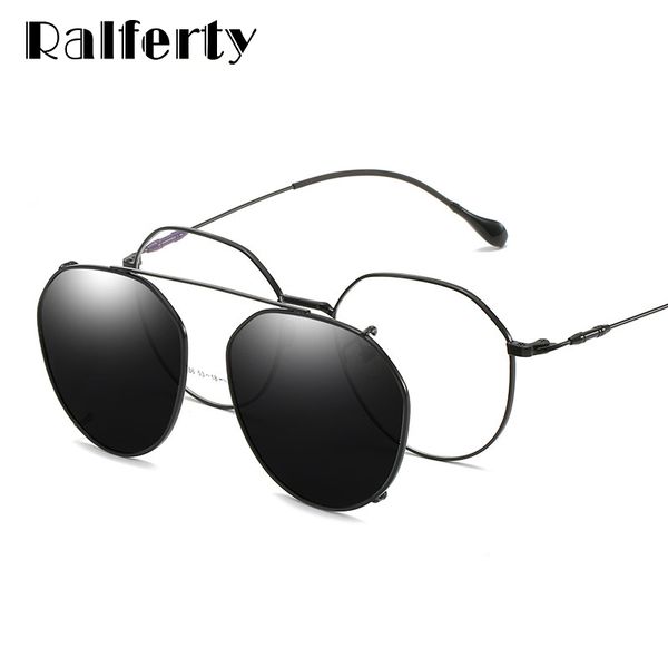ralferty 2 in 1 prescription sunglasses myopia ladies metal frame clip on glasses eyeglass sunshades for glasses 0 degree z1786, White;black
ralferty 2 in 1 prescription sunglasses myopia ladies metal frame clip on glasses eyeglass sunshades for glasses 0 degree z1786, White;black