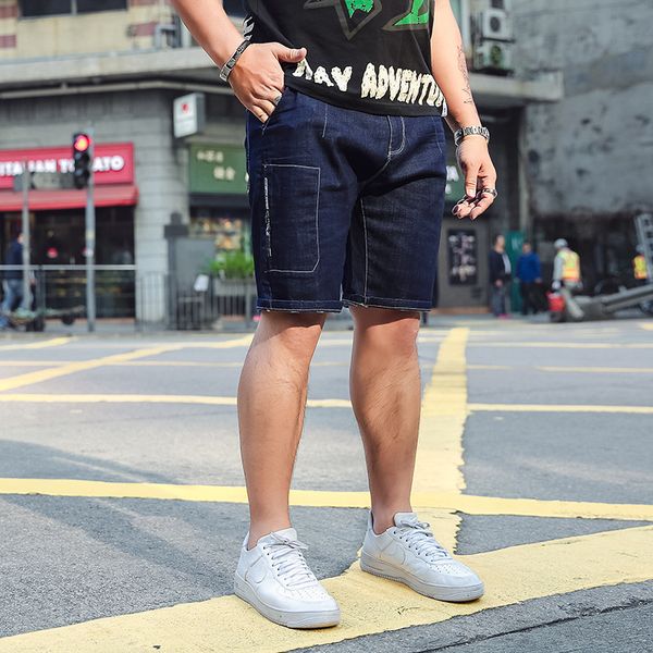 2020 new summer denim shorts stretch slim fit short jeans mens designer cotton casual, Blue
2020 new summer denim shorts stretch slim fit short jeans mens designer cotton casual, Blue