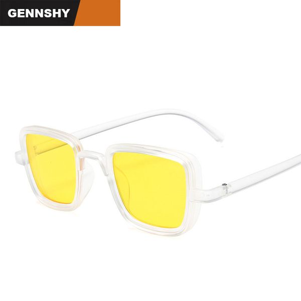 2020 new light plastic sunglasses man fashion square brand design sunglasses transparent white yellow ocean lenses driving uv400, White;black
2020 new light plastic sunglasses man fashion square brand design sunglasses transparent white yellow ocean lenses driving uv400, White;black