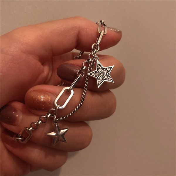 zircon star charm bracelet silver color chain bracelet for women jewelry gifts glittering gift party bijoux femme
zircon star charm bracelet silver color chain bracelet for women jewelry gifts glittering gift party bijoux femme