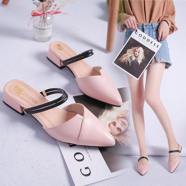 2020 summer new baotou low-heeled ladies sandals fashion casual ladies shoes comfortable wild small heel women sandals, Black
2020 summer new baotou low-heeled ladies sandals fashion casual ladies shoes comfortable wild small heel women sandals, Black
