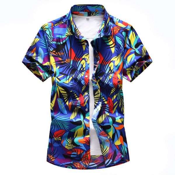 7xl summer blouse mens dress shirts floral hawaiian shirt men flower casual white blue brown camisa masculina, White;black
7xl summer blouse mens dress shirts floral hawaiian shirt men flower casual white blue brown camisa masculina, White;black