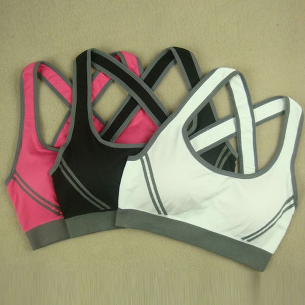 gym clothing arrival women girl stretch athletic sports bras tank seamless racer back fitness bra autumn summer indoor, White;black
gym clothing arrival women girl stretch athletic sports bras tank seamless racer back fitness bra autumn summer indoor, White;black