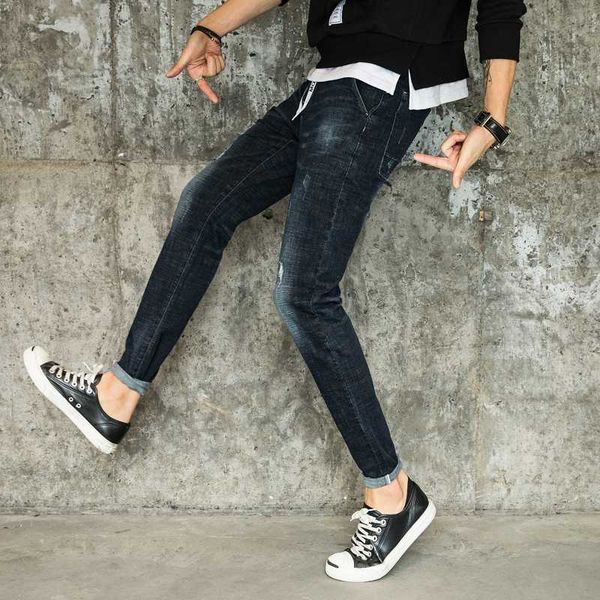 2020 new spring fashion skinny jeans men full length denim pants scratched fashion slim fit pencil pants black 8009, Blue
2020 new spring fashion skinny jeans men full length denim pants scratched fashion slim fit pencil pants black 8009, Blue