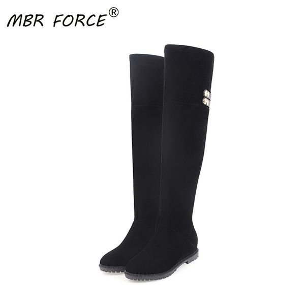 mbr force platform boots fashion 2020 fall/winter over the knee boots classic zipper women's wedge heel high heels ladies, Black
mbr force platform boots fashion 2020 fall/winter over the knee boots classic zipper women's wedge heel high heels ladies, Black