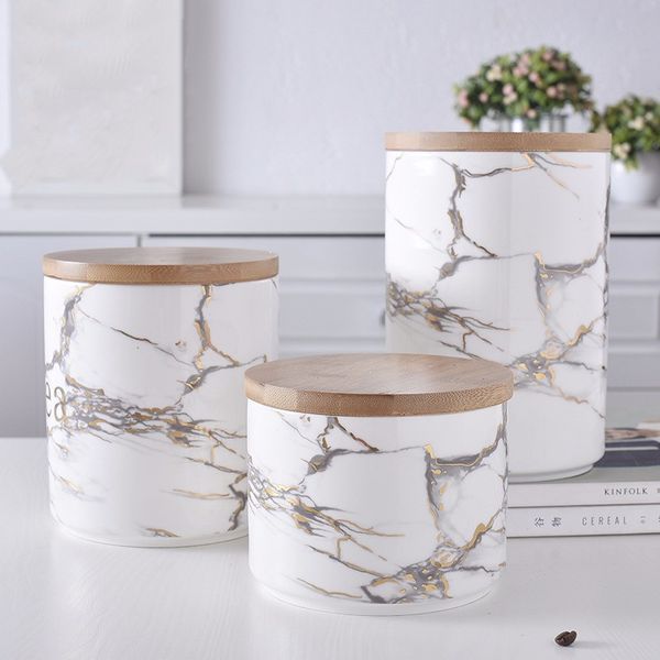 nordic marbled texture ceramic seasoning jar set sealed storage wood cover fresh-keeping jars dried fruit miscellaneous gra
nordic marbled texture ceramic seasoning jar set sealed storage wood cover fresh-keeping jars dried fruit miscellaneous gra