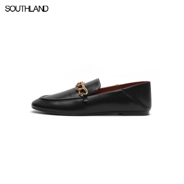 southland new products in spring 2020 metal chain flat shoes round head love shoes women, Black
southland new products in spring 2020 metal chain flat shoes round head love shoes women, Black