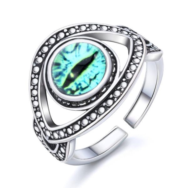 1 pcs punk new individuality colorful eye opening adjustable ring eye vintage metal color ring for women menjewelry r193-t2-1, Golden;silver
1 pcs punk new individuality colorful eye opening adjustable ring eye vintage metal color ring for women menjewelry r193-t2-1, Golden;silver