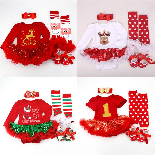 рождество baby girl одежда для новорожденных мой первый рождественский костюм roupa детские туту rompers одевают младенческого lace 4шт одеж, White
рождество baby girl одежда для новорожденных мой первый рождественский костюм roupa детские туту rompers одевают младенческого lace 4шт одеж, White