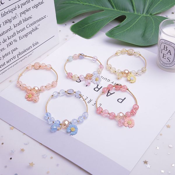 charm bracelets chenfan 2021 small daisy bracelet female explosion fresh student flower beach bead for womens, Golden;silver
charm bracelets chenfan 2021 small daisy bracelet female explosion fresh student flower beach bead for womens, Golden;silver
