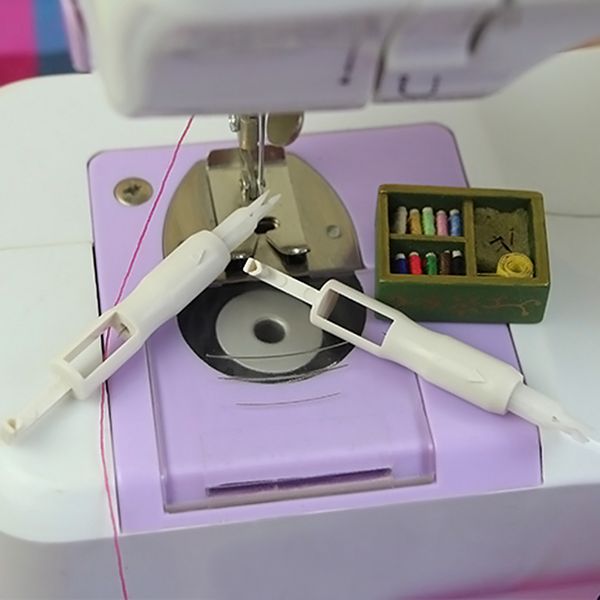 1pcs needle threader for sewing machine needle thread inserter easy to use thread guide device use tool, Black
1pcs needle threader for sewing machine needle thread inserter easy to use thread guide device use tool, Black