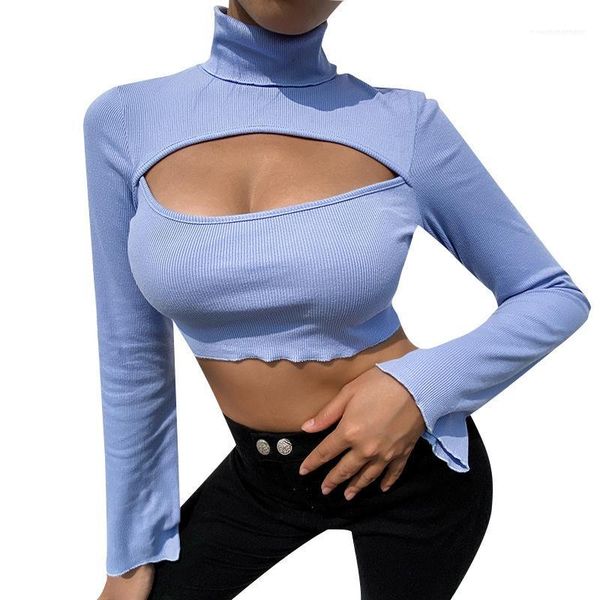 neck flare sleeve womens short tees blue fashion skinny female spring girls hollow out tshirts turtle, White
neck flare sleeve womens short tees blue fashion skinny female spring girls hollow out tshirts turtle, White