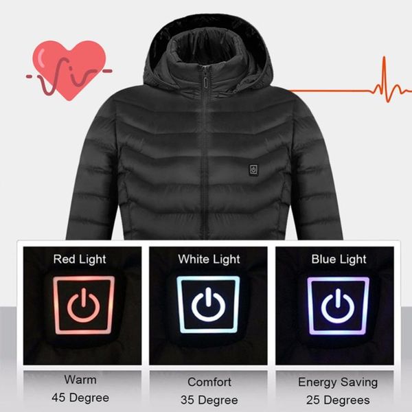 outdoor t-shirts heated jackets vest down cotton mens women coat usb electric heating hooded warm winter thermalcoat, Gray;blue
outdoor t-shirts heated jackets vest down cotton mens women coat usb electric heating hooded warm winter thermalcoat, Gray;blue