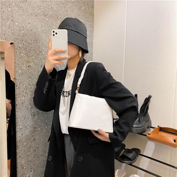 woven strap square underarm shoulder bags solid pu leather women handbag tote fashion exquisite shopping bag
woven strap square underarm shoulder bags solid pu leather women handbag tote fashion exquisite shopping bag
