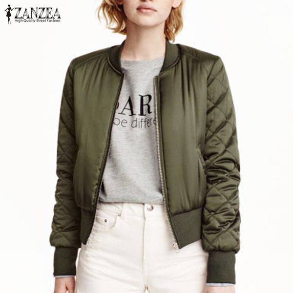 zanzea women bomber jackets 2020 winter warm coats long sleeve casual solid slim short jackets fashion outerwear plus size s-5xl, Black;brown
zanzea women bomber jackets 2020 winter warm coats long sleeve casual solid slim short jackets fashion outerwear plus size s-5xl, Black;brown