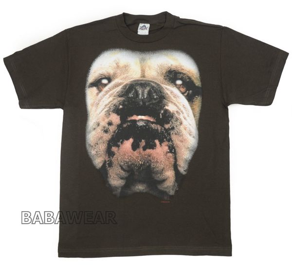 2019 мужская мода мультипликационный персонаж бульдог собаки большой face t-shirt коричневый цвет печати животных babafitness футболки
2019 мужская мода мультипликационный персонаж бульдог собаки большой face t-shirt коричневый цвет печати животных babafitness футболки