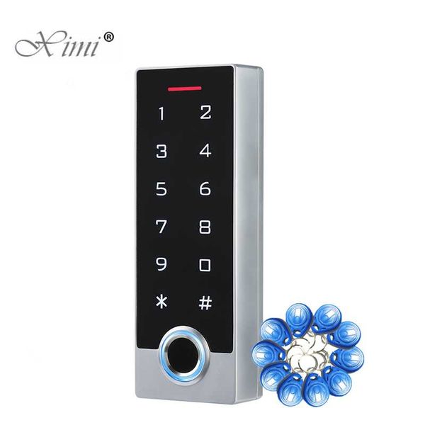new metal backlight keypad ip68 waterproof fingerprint standalone door access control system with reader
new metal backlight keypad ip68 waterproof fingerprint standalone door access control system with reader