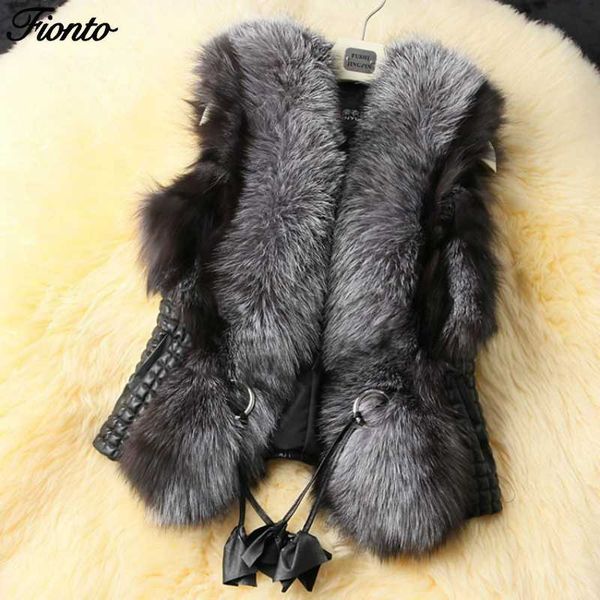 fionto winter faux fur vest women fashion artifical fur vests warm teddy coats female ladies leather jacket, Black
fionto winter faux fur vest women fashion artifical fur vests warm teddy coats female ladies leather jacket, Black