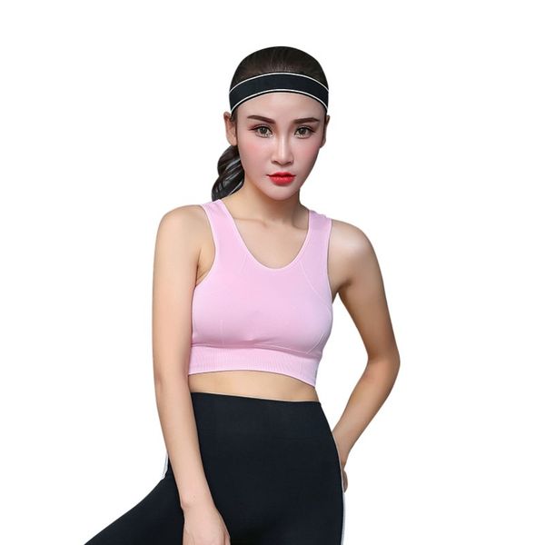 gym clothing 2021 quick dry sports bra wire push up running mesh stitching yoga shake proof fitness padded, White;black
gym clothing 2021 quick dry sports bra wire push up running mesh stitching yoga shake proof fitness padded, White;black