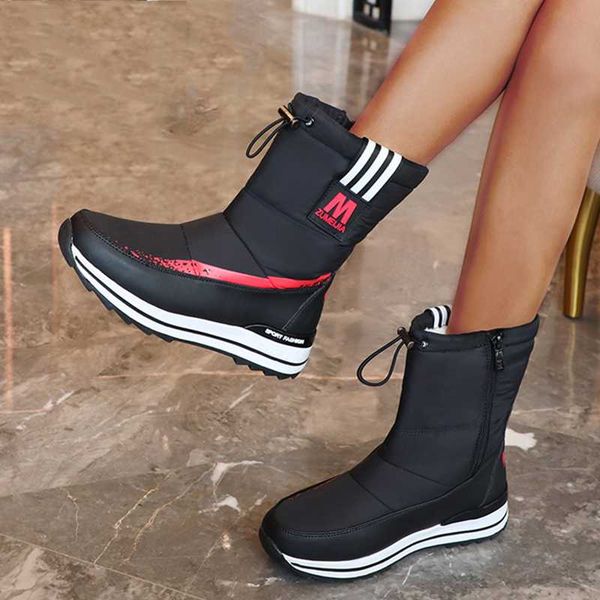 women boots 2020 winter shoes warm thick fur women winter boots waterproof non-slip snow, Black
women boots 2020 winter shoes warm thick fur women winter boots waterproof non-slip snow, Black