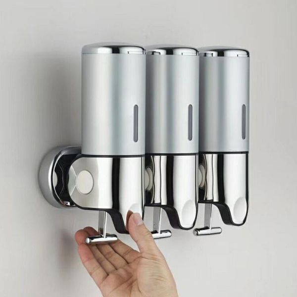 three-head 500 ml liquid soap dispenser wall-mount shower bathroom shampoo dispenser liquid soap container bathroom accessories
three-head 500 ml liquid soap dispenser wall-mount shower bathroom shampoo dispenser liquid soap container bathroom accessories