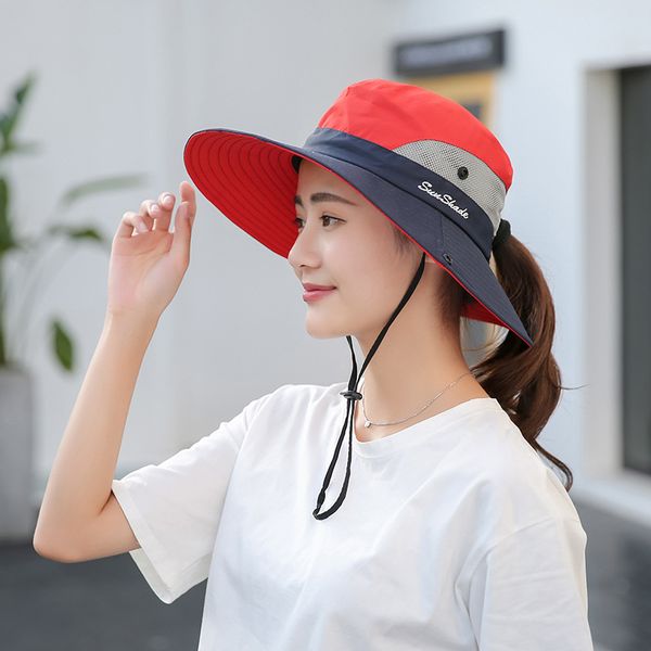 adisputent summer mesh sun hats wide brim women breathable sunhat outdoor uv protection bucket fishing ladies hats, Blue;gray
adisputent summer mesh sun hats wide brim women breathable sunhat outdoor uv protection bucket fishing ladies hats, Blue;gray