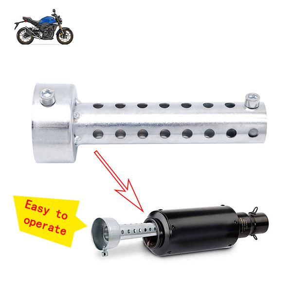 universal 35/42/45/48/60mm motorcycle silver exhaust db killer muffler baffle insert silver noise sound eliminator
universal 35/42/45/48/60mm motorcycle silver exhaust db killer muffler baffle insert silver noise sound eliminator