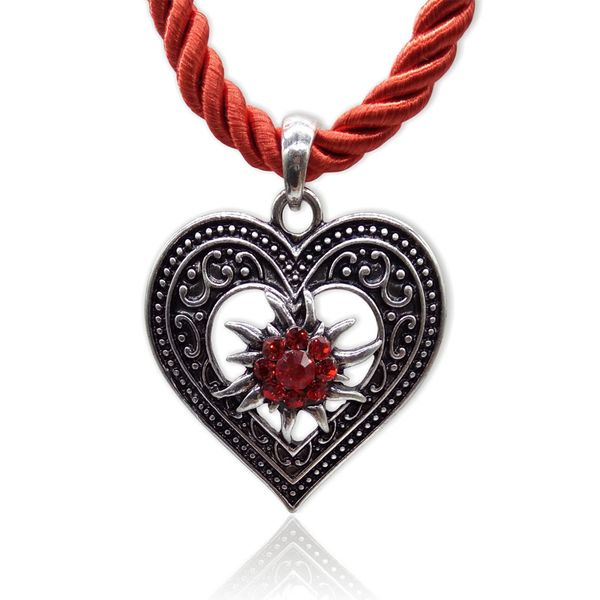fashion love heart pendant rhinestone edelweiss necklaces oktoberfest statement necklace woman charm milan rope choker wholesale, Silver
fashion love heart pendant rhinestone edelweiss necklaces oktoberfest statement necklace woman charm milan rope choker wholesale, Silver