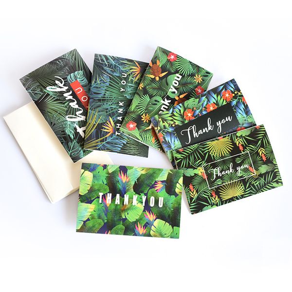 1set/6pcs tropical plants style greeting card business envelope thank you thanksgiving card invitations blessing paper postcard
1set/6pcs tropical plants style greeting card business envelope thank you thanksgiving card invitations blessing paper postcard