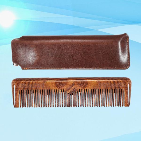 1 set black golden sandalwood comb thick thin tooth comb durable beard long head massage with brown bag for home barbe, Silver
1 set black golden sandalwood comb thick thin tooth comb durable beard long head massage with brown bag for home barbe, Silver