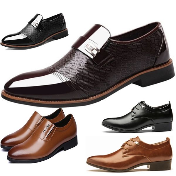 2020 new embossed shoes men men's leather shoes men's casual single leather casual 38-48 size, Black
2020 new embossed shoes men men's leather shoes men's casual single leather casual 38-48 size, Black