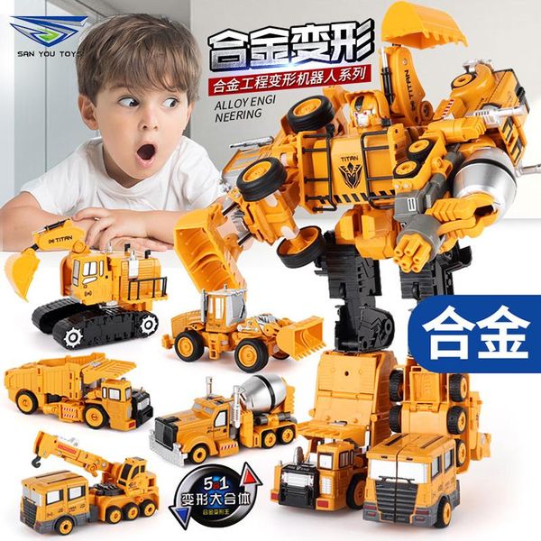 2in1 alloy model transforms robot car kit diecasts engineering construction vehicle truck creative assembly deformation toy robot kids toys
2in1 alloy model transforms robot car kit diecasts engineering construction vehicle truck creative assembly deformation toy robot kids toys