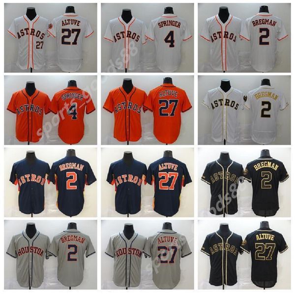 2020 men baseball 27 jose altuve jersey 4 george springer 2 alex bregman flexbase cool base stitched navy blue orange white grey, Blue;black
2020 men baseball 27 jose altuve jersey 4 george springer 2 alex bregman flexbase cool base stitched navy blue orange white grey, Blue;black