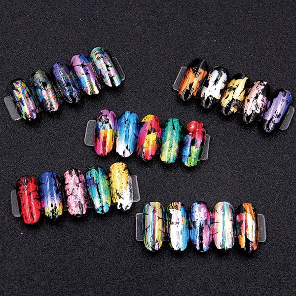10pcs nail foil set nail art transfer sticker starry paper ab metal color uv gel wrap adhesive decal decoration accessories, Black
10pcs nail foil set nail art transfer sticker starry paper ab metal color uv gel wrap adhesive decal decoration accessories, Black
