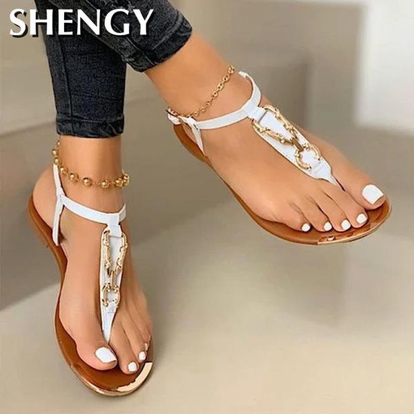 shengy 2020 women flats summer beach sandals casual shoes woman lazy flip thong sandalias mujer sapato feminino plus size, Black 
shengy 2020 women flats summer beach sandals casual shoes woman lazy flip thong sandalias mujer sapato feminino plus size, Black