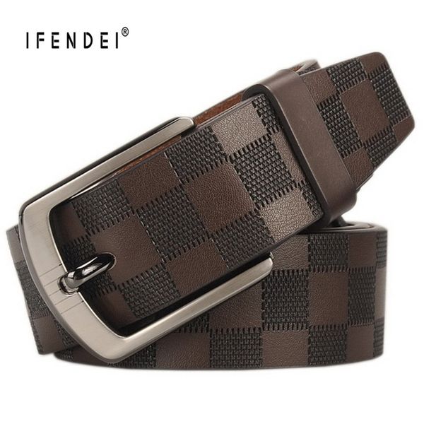 ifendei new mens belts for jeans designe leather belt for man 2020 lattice embossing belt, Black;brown
ifendei new mens belts for jeans designe leather belt for man 2020 lattice embossing belt, Black;brown