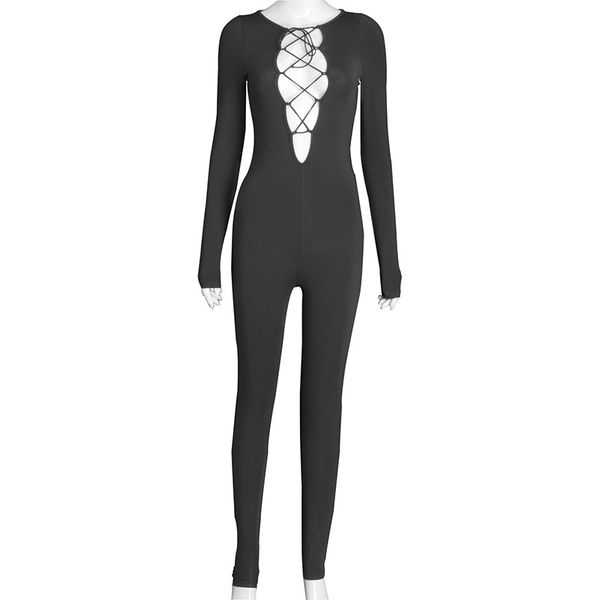 hollow chest straps women slim hips women's clothing sets fashion teen girls clothes party gifts jumpsuit casual wild, Gray
hollow chest straps women slim hips women's clothing sets fashion teen girls clothes party gifts jumpsuit casual wild, Gray
