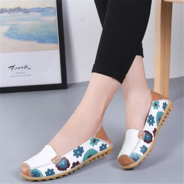 womens shoes flats summer flower print women genuine leather shoes woman flat flexible peas loafer flats appliquesm, Black
womens shoes flats summer flower print women genuine leather shoes woman flat flexible peas loafer flats appliquesm, Black