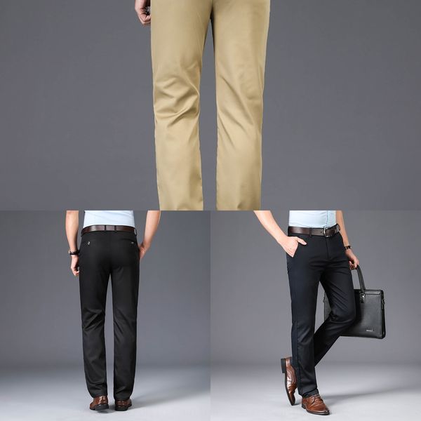 loose straight trousers casual men's pants summer thin tencel men's casual pants high-end zppgz, Blue
loose straight trousers casual men's pants summer thin tencel men's casual pants high-end zppgz, Blue