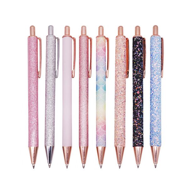 20 pcs king of ballpoint pens boutique 1.0mm glitter sequin crystal pen three colors optional student stationery office writing, Blue;orange
20 pcs king of ballpoint pens boutique 1.0mm glitter sequin crystal pen three colors optional student stationery office writing, Blue;orange