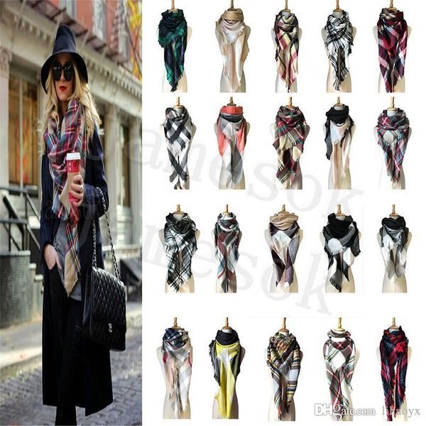 fashion women plaid triangle mesh tassel plaid scarf plaid winter scarf blanket w011, Blue;gray
fashion women plaid triangle mesh tassel plaid scarf plaid winter scarf blanket w011, Blue;gray