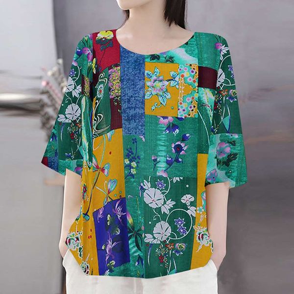 women's blouses & shirts zanzea summer bohemian print blouse 3/4 sleeve tunic women vintage loose party shirt casual baggy blusas femi, White
women's blouses & shirts zanzea summer bohemian print blouse 3/4 sleeve tunic women vintage loose party shirt casual baggy blusas femi, White
