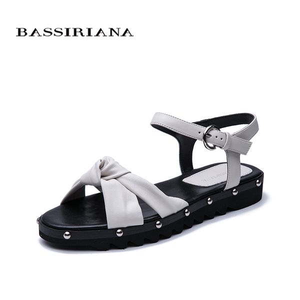 bassiriana 2020 summer new women leather sandals bowknot flat comfortable women's shoes ing, Black
bassiriana 2020 summer new women leather sandals bowknot flat comfortable women's shoes ing, Black