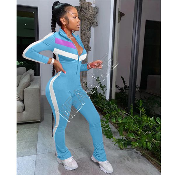 women patchwork jumpsuits rompers zipper long sleeve stand collar legging pants bodysuits casual trendy onesies overalls d82008, Black;white
women patchwork jumpsuits rompers zipper long sleeve stand collar legging pants bodysuits casual trendy onesies overalls d82008, Black;white