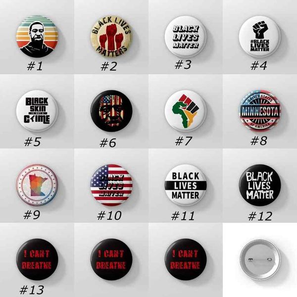 i can't breathe badge black lives matter pin alloy george floyd brooch american parade zza2243 500pcs
i can't breathe badge black lives matter pin alloy george floyd brooch american parade zza2243 500pcs
