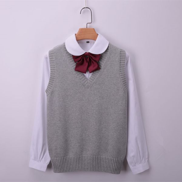 100% cotton large size womens vest winter school girls vests v-neck knitted female spring coat knit waistcoat for women sweater
100% cotton large size womens vest winter school girls vests v-neck knitted female spring coat knit waistcoat for women sweater