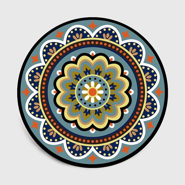 ethnic style mandala flower round carpet and rug for living room anti-slip floor mat chair sofa kids room play game decor tapete
ethnic style mandala flower round carpet and rug for living room anti-slip floor mat chair sofa kids room play game decor tapete